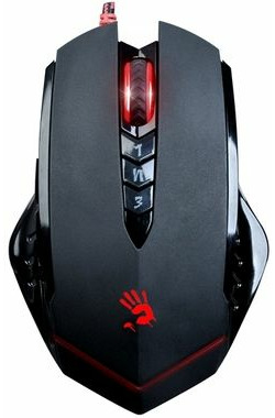 A4tech BLOODY V8 Core3 s kovovými nožičkami / herná myš / 3200DPI / HoleLess / 160KB pamäť / čierna