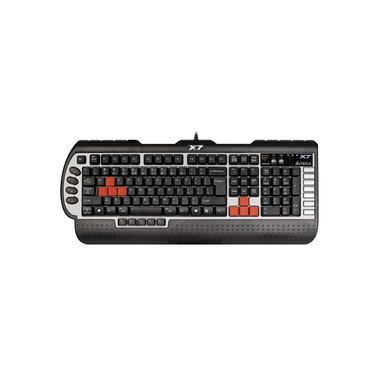 A4tech G800V / vodeodolná profesionálna herná klávesnica / USB / čierna