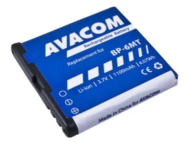 AVACOM Batéria pre Nokia E51/N81/N81/N82 / Li-Ion / 3.6V / 1100mAh (náhrada BP-6MT)