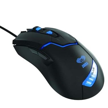 E-BLUE Cobra 622 / Herná optická myš / 1600DPI / 6 tlačidiel / 1 koliesko / drôtová (USB) / čierna