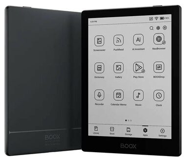 Onyx Boox Go 6 čierna / Čítačka e-kníh / 6" / E-ink / 1448 x 1072 / 32GB / Wi-Fi / USB-C / BT 