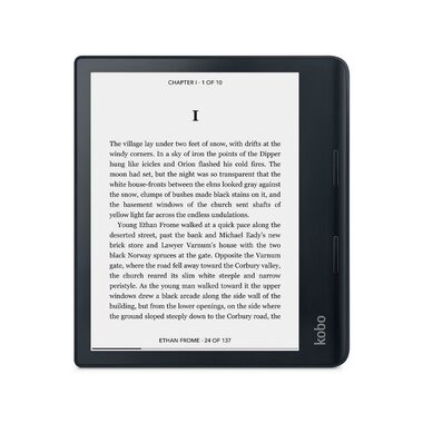 Kobo Sage čierna / Čítačka e-kníh / 8" / E-ink / 1440×2160 / 32GB / Wi-Fi / BT / USB-C
