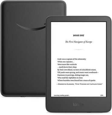 Amazon Kindle (2024) adds čierna / 6.8" / 16GB / Wi-Fi