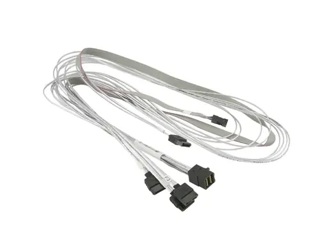 SUPERMICRO CBL-SAST-0556 / SAS3 Cable SFF-8643 (mini SAS HD) do 4 x SATA so sideband signálmi 75-90cm