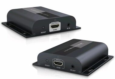 PremiumCord HDMI extender na 120m cez LAN/over IP/HDBitT