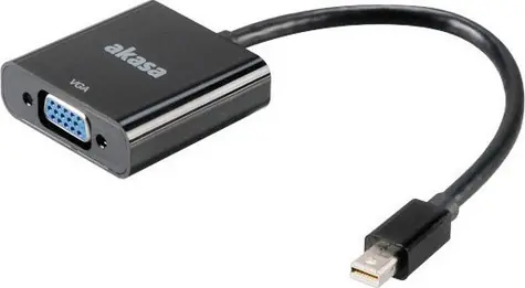 AKASA redukcia z HDMI na VGA / AK-CBHD15-20BK / 20cm /