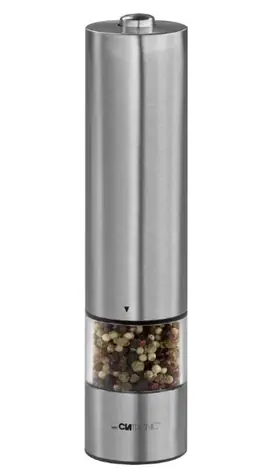 Clatronic PSM 3004 mlynček na soľ alebo korenie / 4x AA batérie / nerez