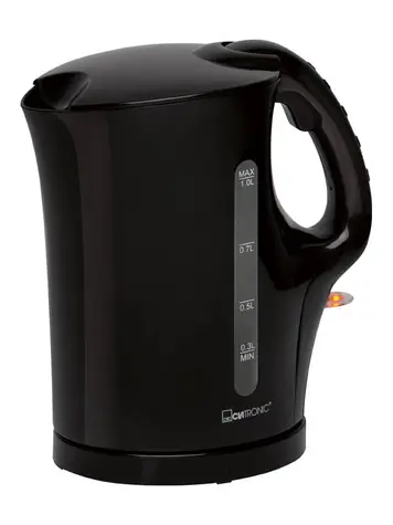 Clatronic WK 3462 čierna / Rýchlovarná kanvica / 900 W / 1L 
