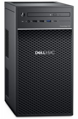 DELL PowerEdge T40 / Intel Xeon E-2224G 3.5GHz / 8GB / 1x 1TB SATA + 2x 480GB SSD / 1x 300W / GLAN / DVD / 3YNBD
