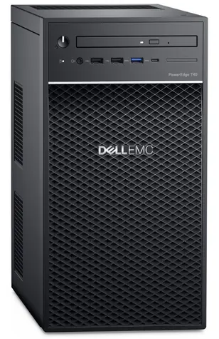 DELL PowerEdge T40 / Intel Xeon E-2224G 3.5GHz / 16GB / 2x 1TB SATA / 1x 300W / GLAN / DVD / W10P / 3YNBD