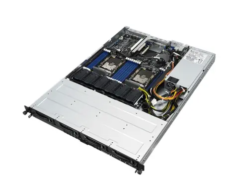 ASUS RS500-E9-PS4 server čierna / Intel Xeon / 2x LGA3647 / 16x DDR4 / 4x SATA / LAN / USB / 1U