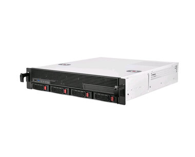 SilverStone RM21-304 Rackmount Storage / 2U / M-ATX / 1x USB 3.0 + 1x USB 2.0 / 3x 80mm