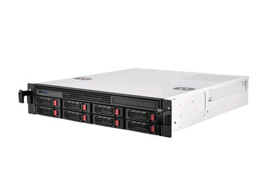 SilverStone RM21-308 Rackmount Storage / 2U / M-ATX / 1x USB 3.0 + 1x USB 2.0 / 3x 80mm / 8x 3.5/2.5 "/ 1x 5.25"