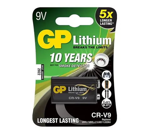 GP 9V CR-V9 lítiová - 1 ks