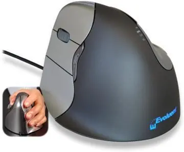 Evoluent Vertical Mouse 4 Left Hand / Ergonomická myš / USB / iba pre ľavákov