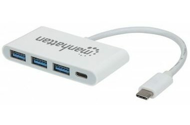 Manhattan USB-C 3.1 Gen 1 Type-C Hub / 1x USB-C / 3x USB A