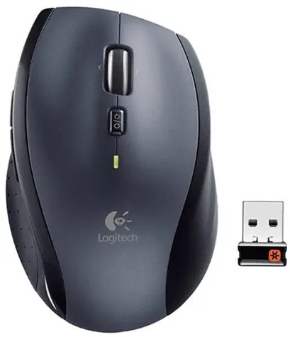 Logitech M705 Mouse / bezdrôtová / 5 tlačidiel / optická / čierna 