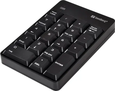Sandberg Wireless Numeric Keypad 2 / bezdrôtová numerická klávesnica