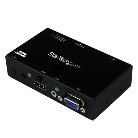 StarTech prepínač HDMI + VGA na HDMI / 1080p / automatické a prioritné prepínanie
