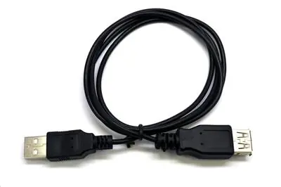 C-TECH predlžovací kábel USB2.0 AA 3m čierna