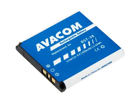 Avacom Batéria do mobilu Sony Ericsson S510i &amp; K770 / Li- ION / 3.6V / 930mAh / (náhrada BST-38)