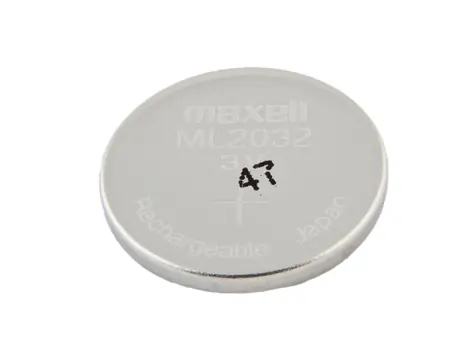 Maxell ML2032 65mAh / Nabíjacia gombíková batéria / Li-Ion / 3V / 1ks