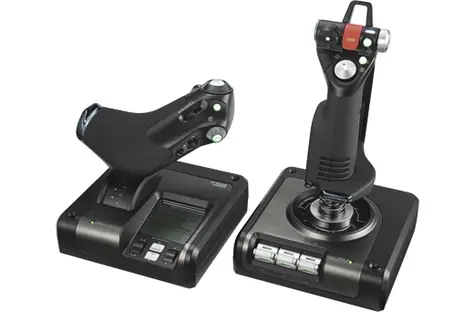 Logitech G Saitek Pro Flight - X52 Pro Flight System / ovládacie páky pre letecké simulátory