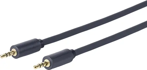 VivoLink Pro 3.5mm kábel LSZH MM 3M / 24AWG / dvojité tienenie / pozlátené konektory