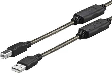 VivoLink USB 2.0 A - B kábel M - M 15m
