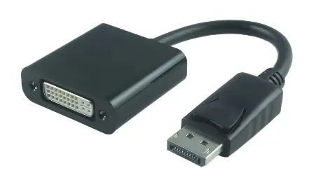 MicroConnect Adaptér DisplayPort 1.2 - DVI-I MF / Dual-Link / 1920x1200 / 15cm / čierna