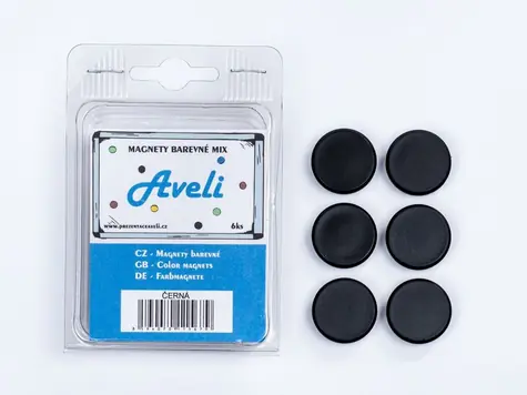AVELI Set magnetov čierna