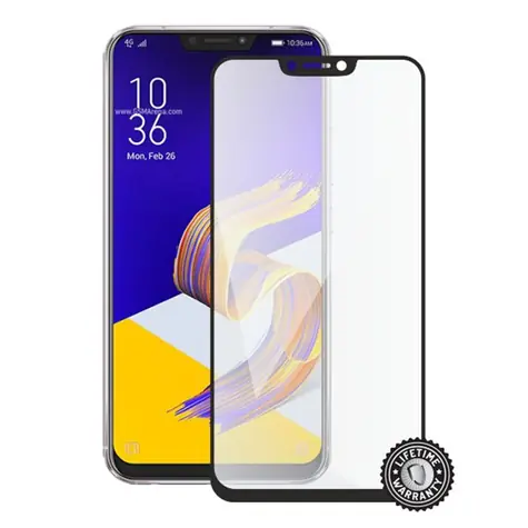 Screenshield ochranné sklo na displej pre Asus Zenfone 5Z ZS620KL / Full cover