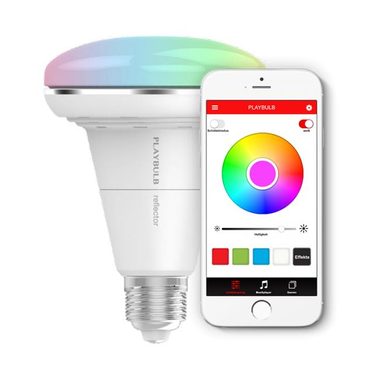 MiPow Playbulb SMART Reflector / múdra LED žiarovka / farebná / Bluetooth / RGB / 15 W / E27