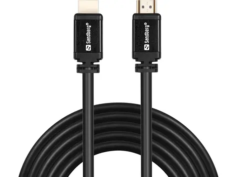 Sandberg prepojovací kábel HDMI 2.0 19M > 19M 10m čierna
