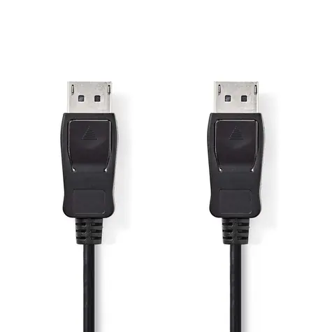 Nedis kábel DisplayPort / DisplayPort zástrčka - DisplayPort zástrčka Čierny / 2m
