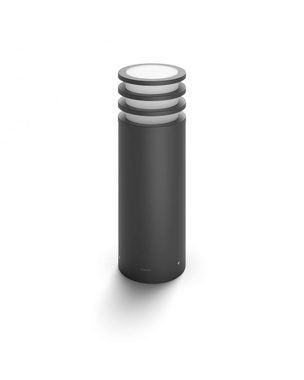 Philips Hue Lucca LED 9.5W antracit / vonkajší stĺpik / 806lm / 2700K / IP44