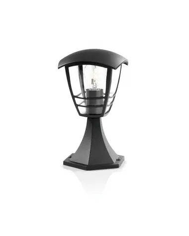 Philips Creek 60W stojan čierna / vonkajší stĺpik / bez zdroja / E27 / IP44