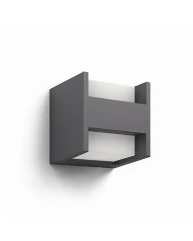 Philips Arbour LED 2x4.5W antracit / vonkajšie svietidlo / 800 lm / 2700K / IP44