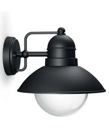 Philips Hoverfly 60W čierna / vonkajšie svietidlo / E27 / IP44 / vr. zdroje
