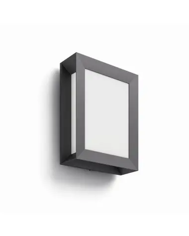 Philips Karp LED 6W antracit / vonkajšie svietidlo / 600 lm / 2700K / IP44