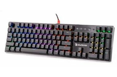 A4Tech BLOODY B820R Čierna / Herná klávesnica / Mechanické spínače LK Optic / CZ / Podsvietená / USB / 1.8 m