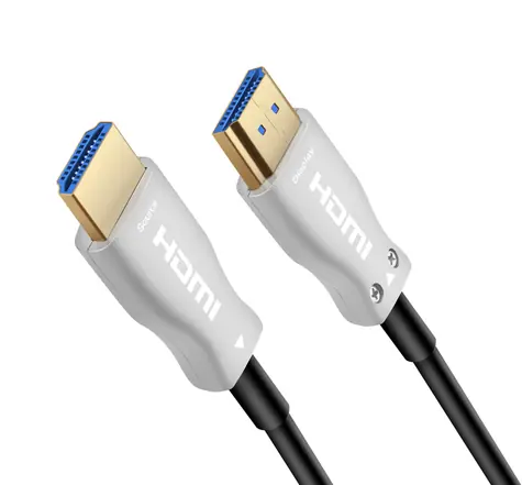 PremiumCord optický fiber HDMI + Ethernet 4K @ 60Hz 5m / MM / pozlátené konektory