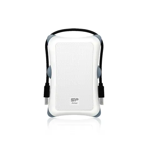 Silicon Power Armor A30 Externý box na SATA HDD 2.5" biela / USB 3.0 / Anti-Shock