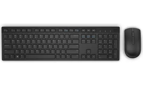 DELL KM636 DE čierna / Set bezdrôtovej klávesnice a myši / DE / 2.4GHz / Bluetooth / USB