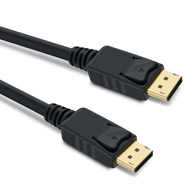 PremiumCord DisplayPort 1.4 prípojný kábel MM 0.5 m čierna / 8K@60Hz / pozlátené konektory