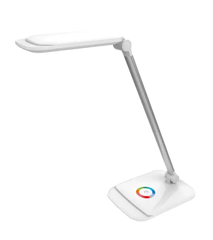 Platinet PDLQ60 biela / LED lampička / 12 W / 470 lm / 2700 - 9000 K / 35 000 h / USB / RGB