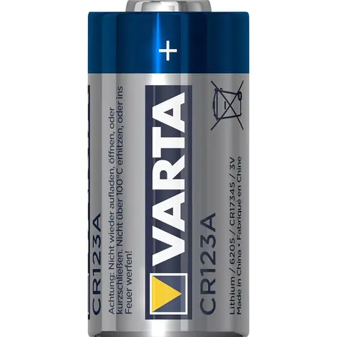 Varta Professional Batéria CR123A / 3.0V / 1600 mAh / lítiová / 100 ks / v boxe