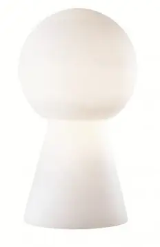 Ideal lux Birillo TL1 medium bianco 60W biela / stolná lampička / E27 / IP20