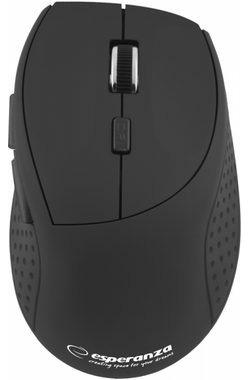 Esperanza EM123K Andromeda čierna / bezdrôtová optická myš / 2400 DPI / BT / 6 hr. + koliesko