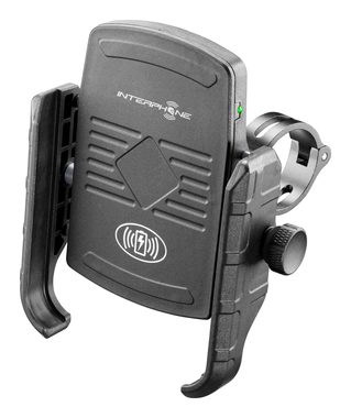 Interphone Motocrab univerzálny držiak s bezdrôtovým nabíjaním čierna / pre mobilné telefóny